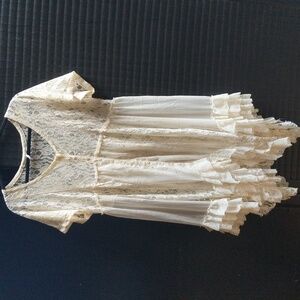 Free People Lace Boho Dress